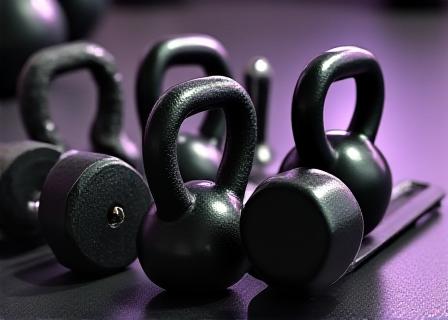 Dumbbell rack and strength training environment